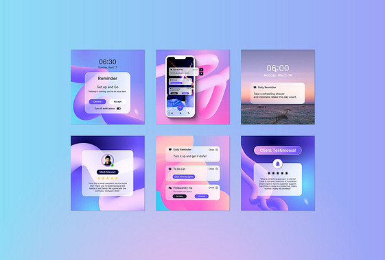 Reminder Notification Design Kit