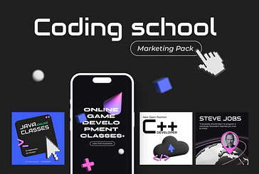 Coding School Marketing Pack