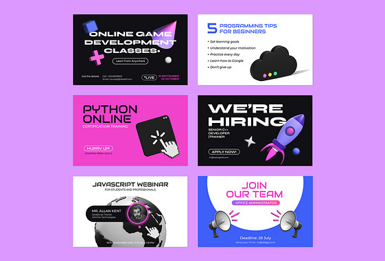 Coding School Marketing Pack