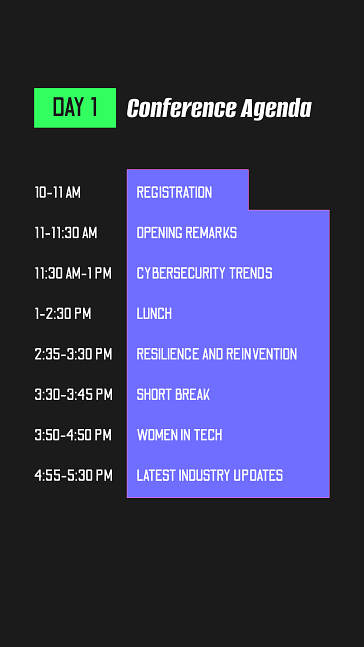 Werbepaket für Tech-Veranstaltungen