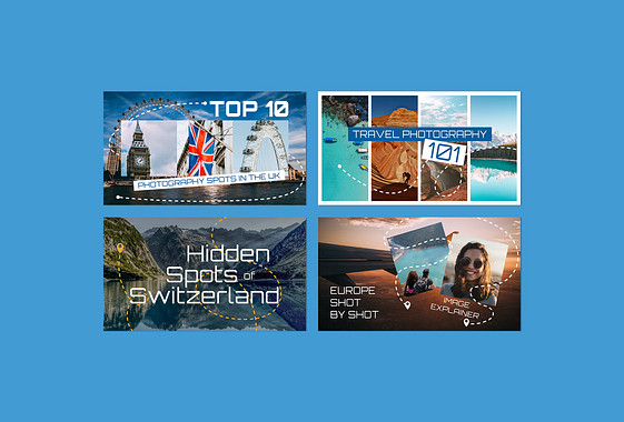 Travel Photography Vlog Promotion