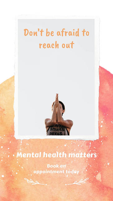 Mental Health Awareness SMM Posts