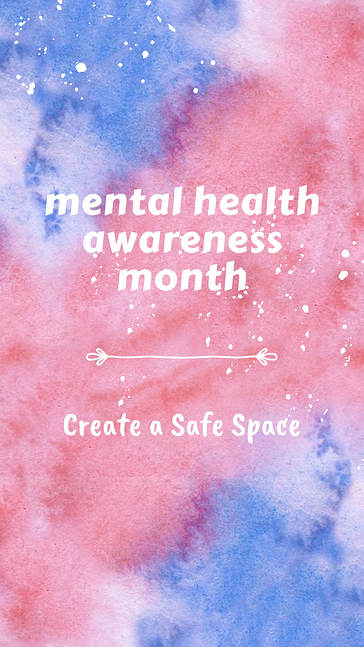 Mental Health Awareness SMM Posts