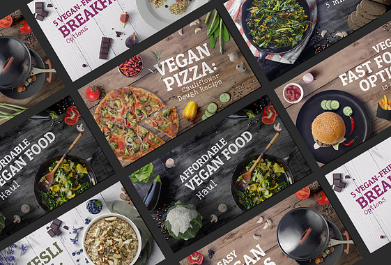 Vegane Rezepte Video Miniaturbilder