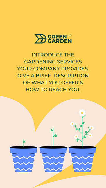 Gartenarbeiten SMM-Paket