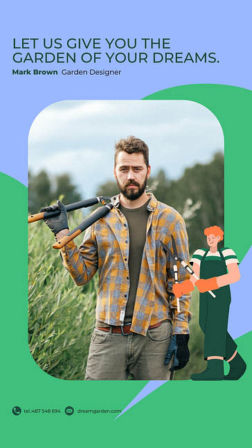 Gartenarbeiten SMM-Paket