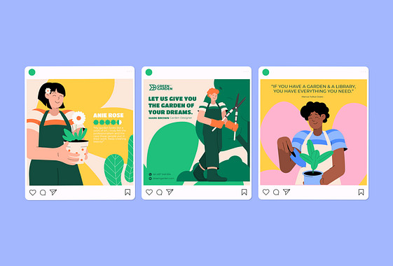 Gartenarbeiten SMM-Paket