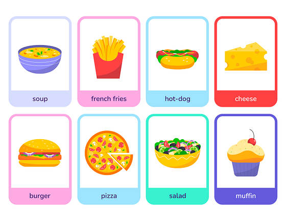 Renkli Bilgi Kartı Şablonları