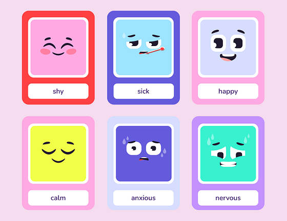 Renkli Bilgi Kartı Şablonları