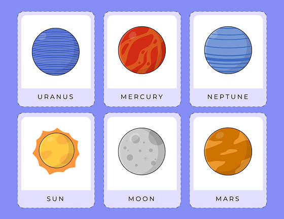 Illustrative Flashcard Templates