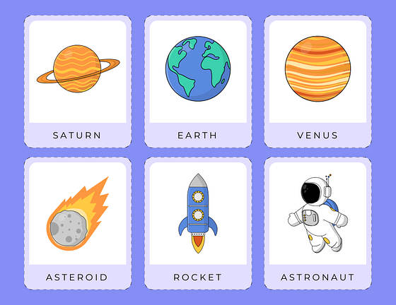 Illustrative Flashcard Templates