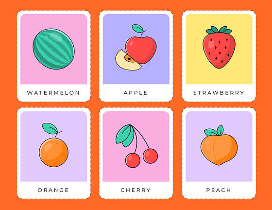 Illustrative Flashcard Templates