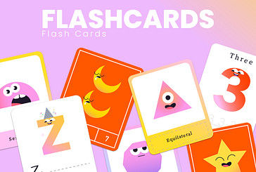 Mascot Flashcard Templates