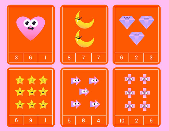 Mascot Flashcard Templates