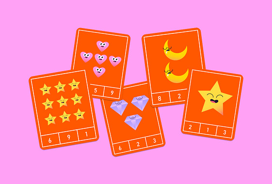 Mascot Flashcard Templates