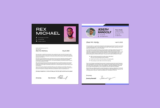 Corporate Cover Letters