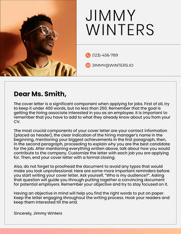 Modern Cover Letters