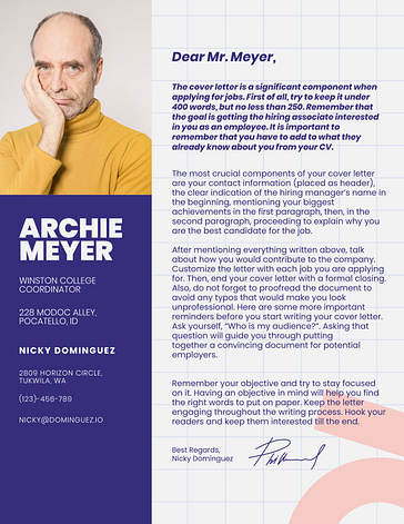 Modern Cover Letters