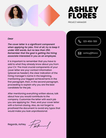 Modern Cover Letters