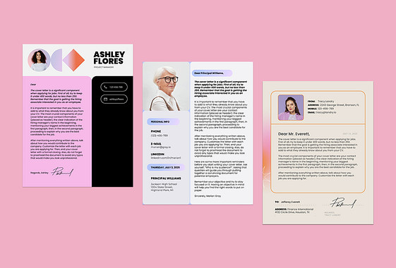 Modern Cover Letters