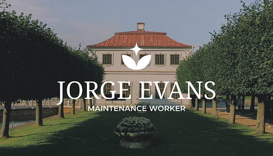 Cartões de Visita de Empresa de Paisagismo