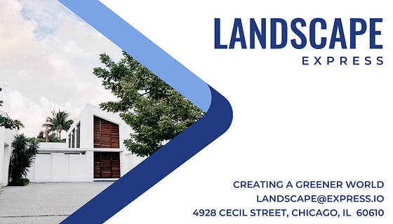 Cartões de Visita de Empresa de Paisagismo