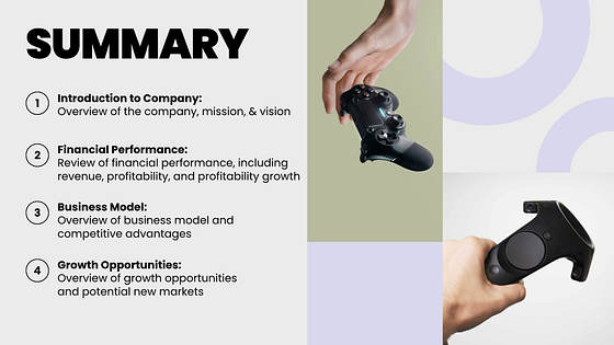 Professional Investor Presentation