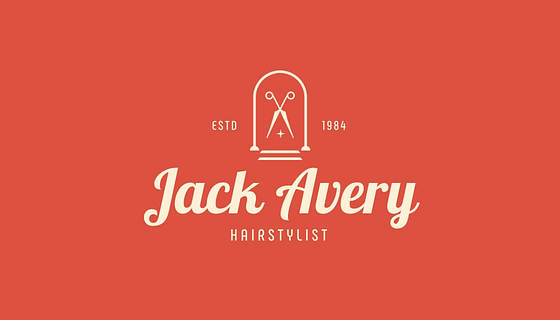 Hair Salon Business Cards