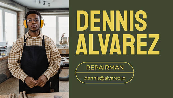 Handyman Services Business Cards