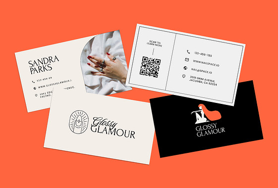 Nail Salon Business Cards