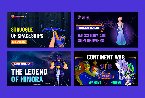 Creative Gaming Marketing Pack