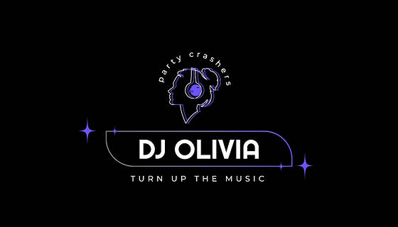 Dynamic DJ Business Cards