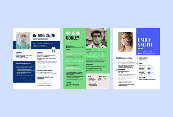 Medical Resume Templates