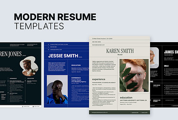 Modern Resume Templates
