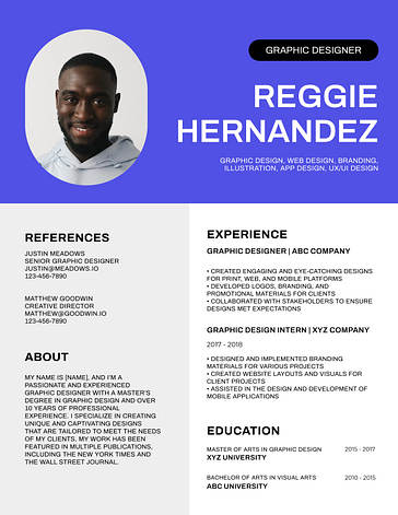 Moderne Lebenslauf-Vorlagen