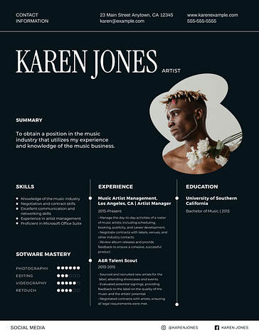 Moderne Lebenslauf-Vorlagen