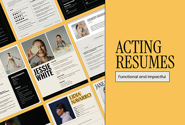 Acting Resume Templates