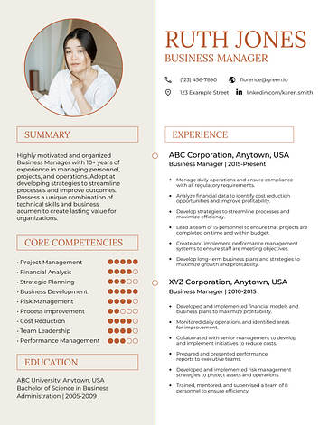 Business Pro Resume Templates