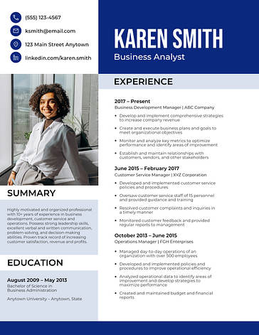 Business Pro Resume Templates