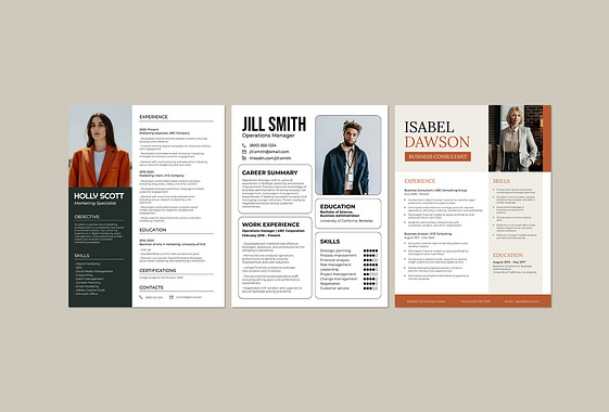 Business Pro Resume Templates