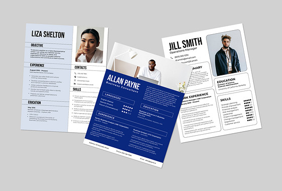 Business Pro Resume Templates