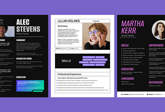 Tech Resume Templates