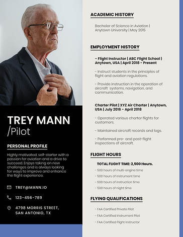 Corporate Resume Variety