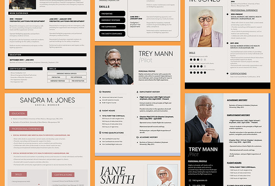 Corporate Resume Variety