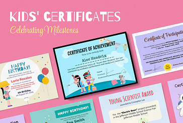 Kids' Achievements Certificates