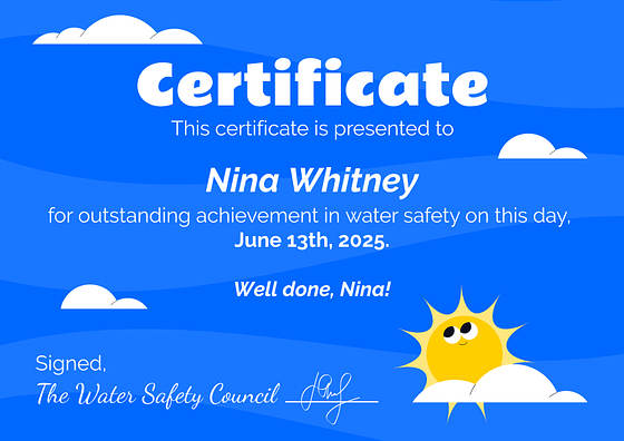 Kids‘ Achievements Certificates