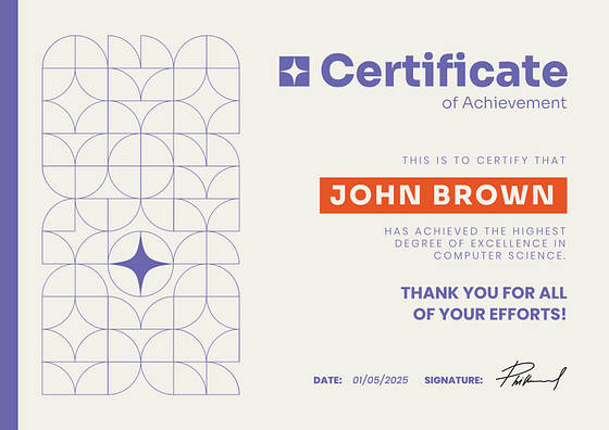 Creative Certificate Templates