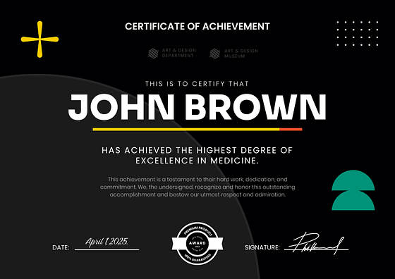 Creative Certificate Templates