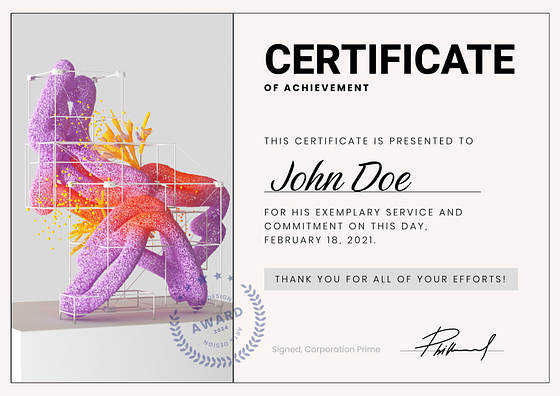 Creative Certificate Templates
