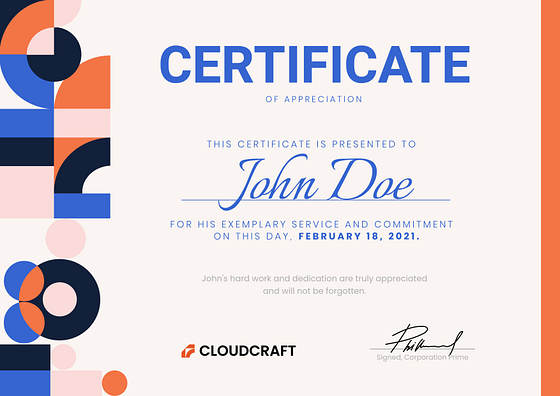 Creative Certificate Templates